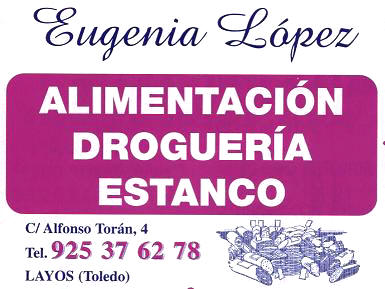Alimentación, Droguería, Estanco "Eugenia López"